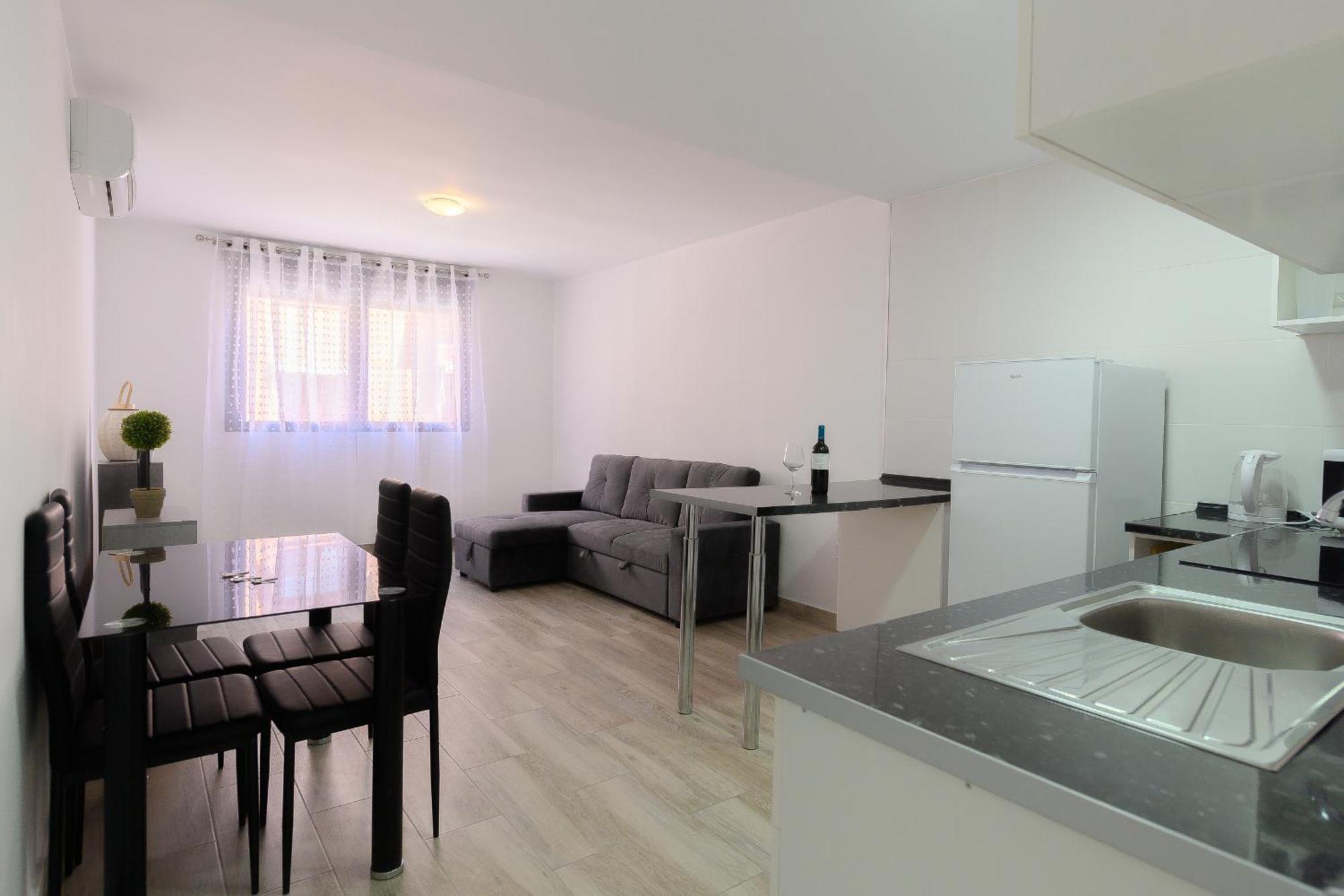 Apartamento For Acogedor Temporal De Un En Chamartin Mma321b *