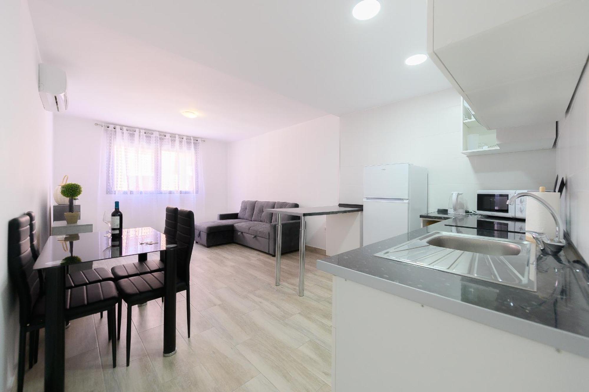 Apartamento For Acogedor Temporal De Un En Chamartin Mma321b *